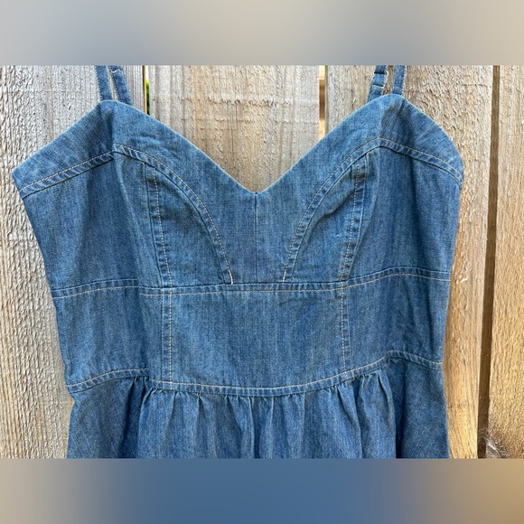 Express Denim Blue Women's Dress XS - Picture 2 of 8
